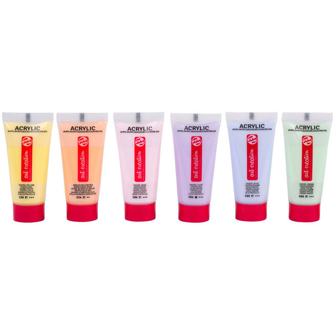 talens art creation acrylverf pastel - 6x12 ml | 9021862M | 0