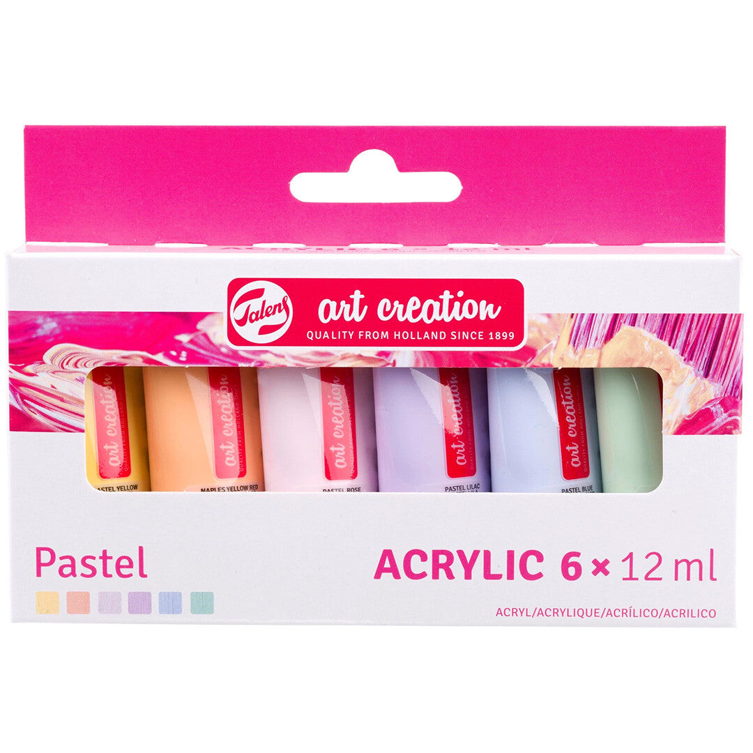 talens art creation acrylverf pastel - 6x12 ml | 9021862M | 1