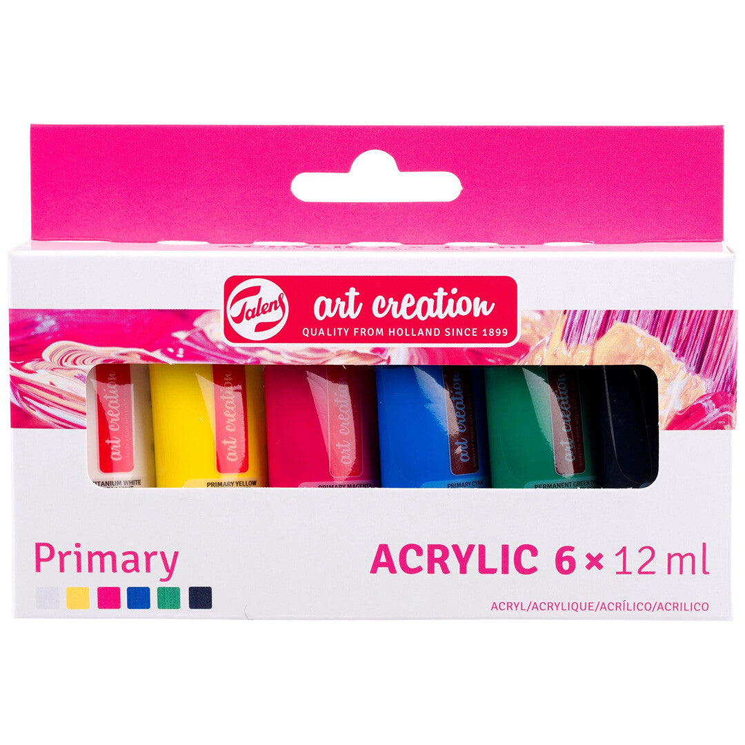 talens art creation acrylverf primair - 6x12 ml | 9021860M | 1