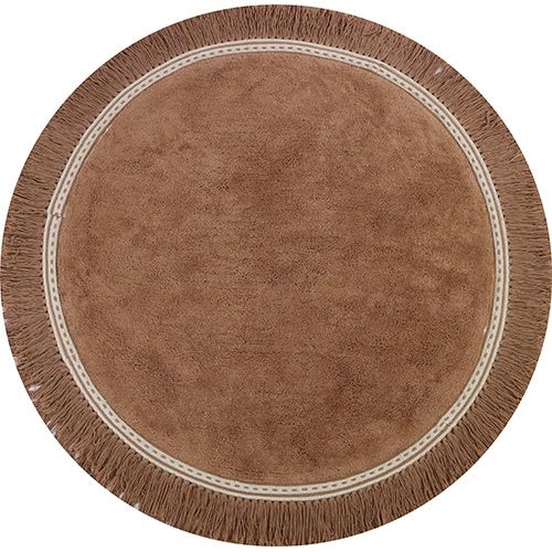 tapis petit vloerkleed anna - oudroze - Ø110 cm  | TC1035 | 0