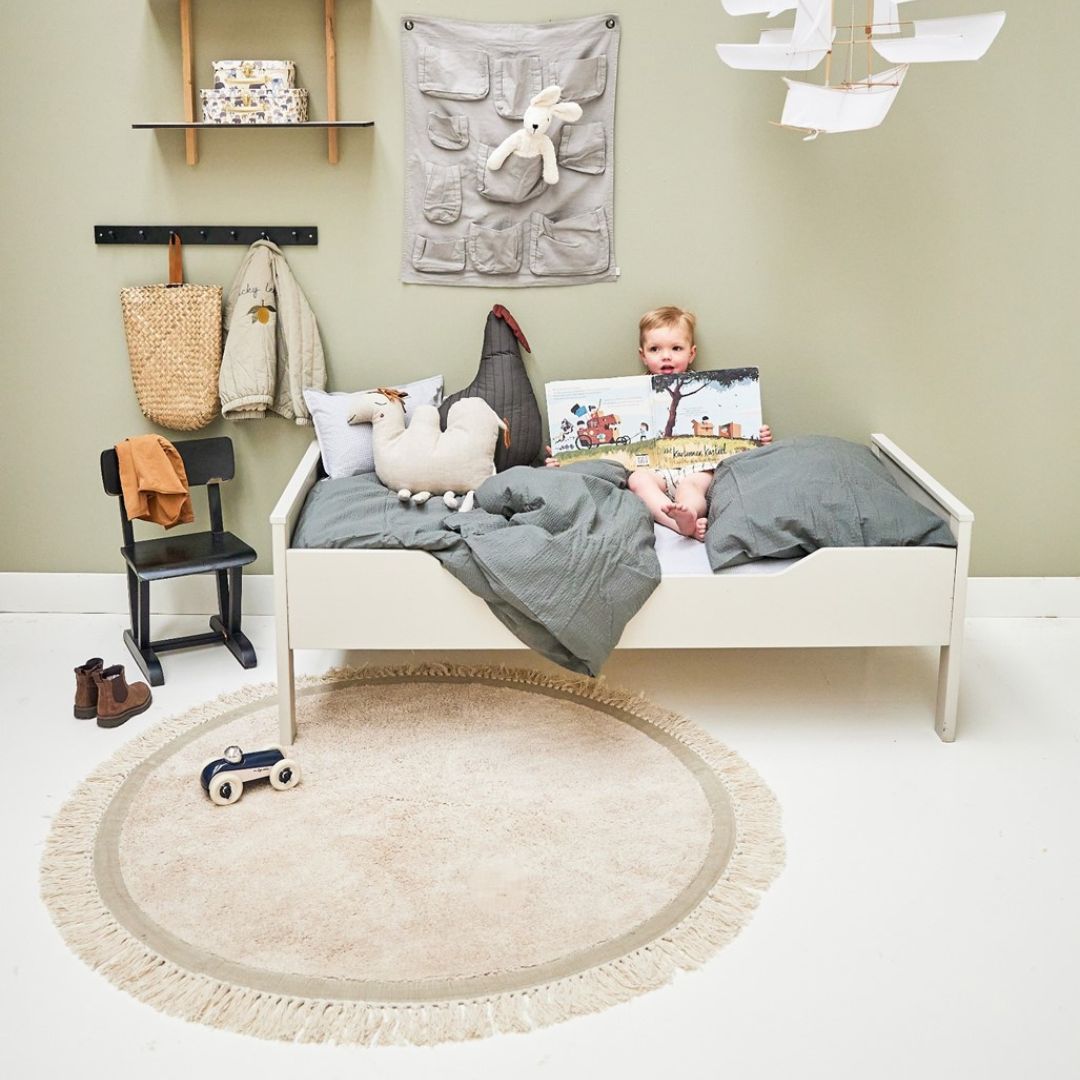 tapis petit vloerkleed elephant - Ø 130 cm  | TC3033 | 1