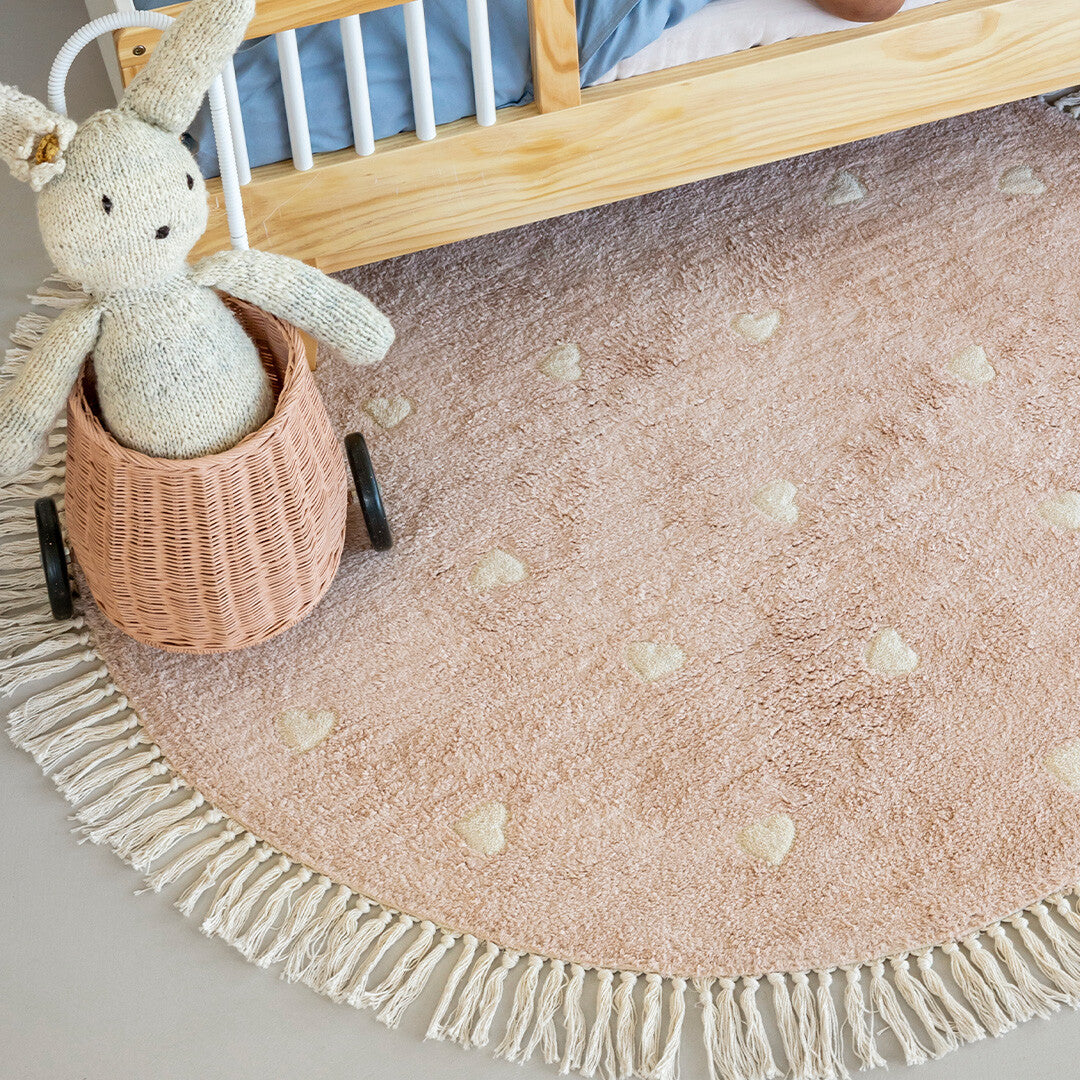 tapis petit vloerkleed fleur - Ø 120 cm    | TC2071 | 1
