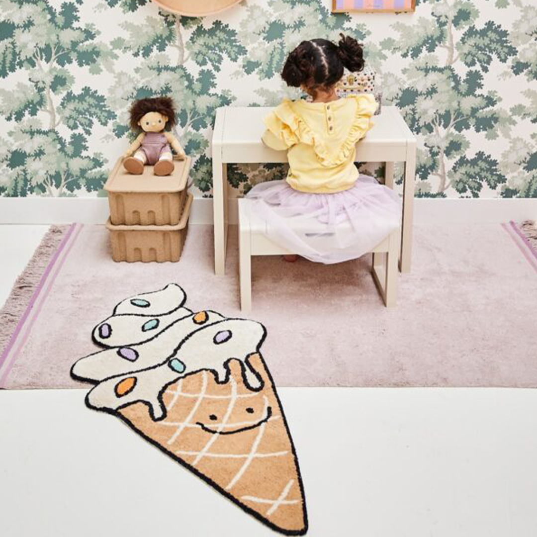 tapis petit vloerkleed ice cream - 130x60 cm | TC3029 | 1
