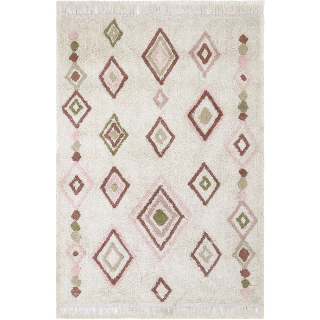 tapis petit vloerkleed liz - pink aubergine - 120x170 cm  | TC3038 | 0