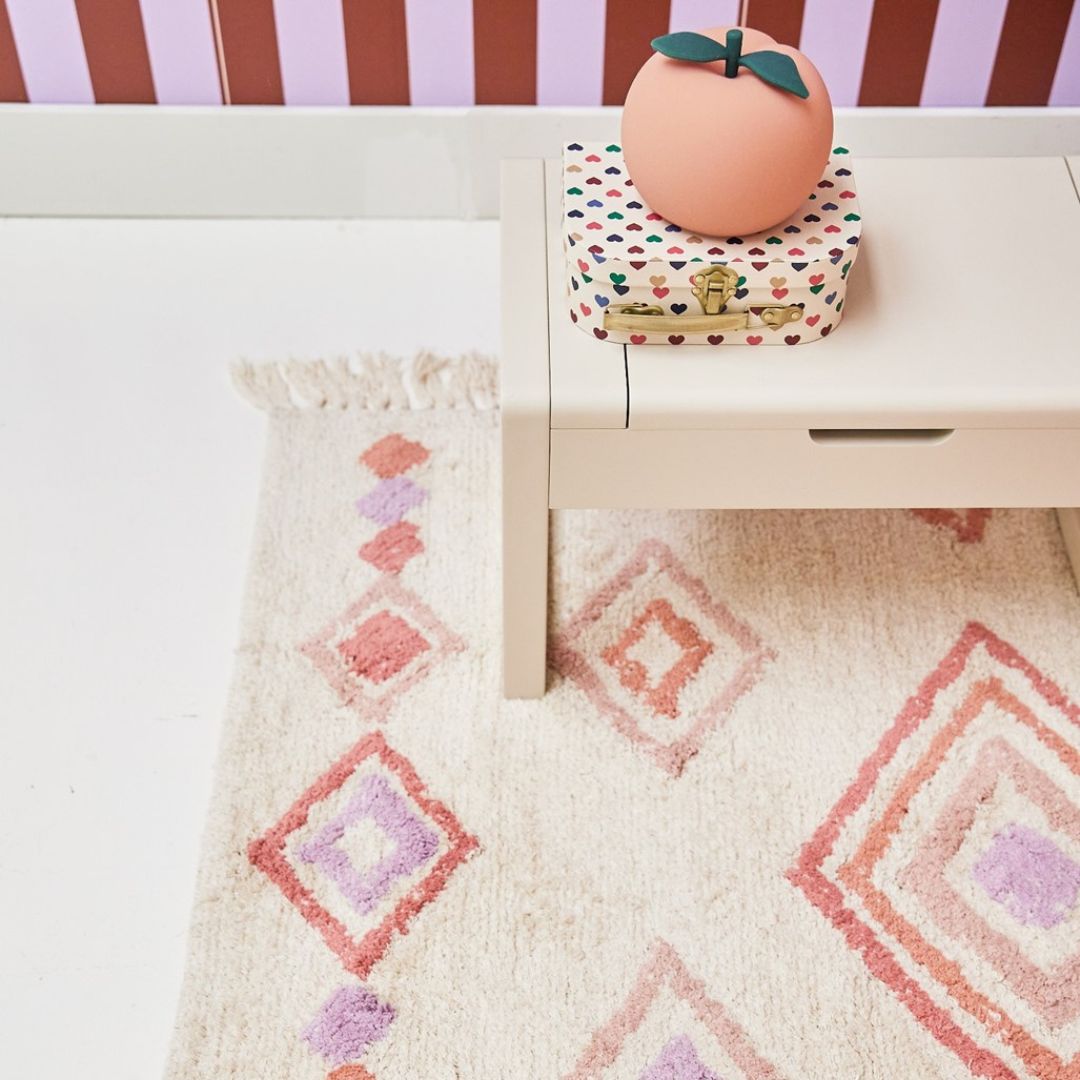 tapis petit vloerkleed liz - purple pink - 120x170 cm  | TC3037 | 2