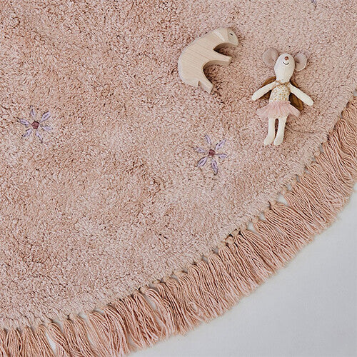 tapis petit vloerkleed nora flower - Ø130 cm   | TC1061 | 1