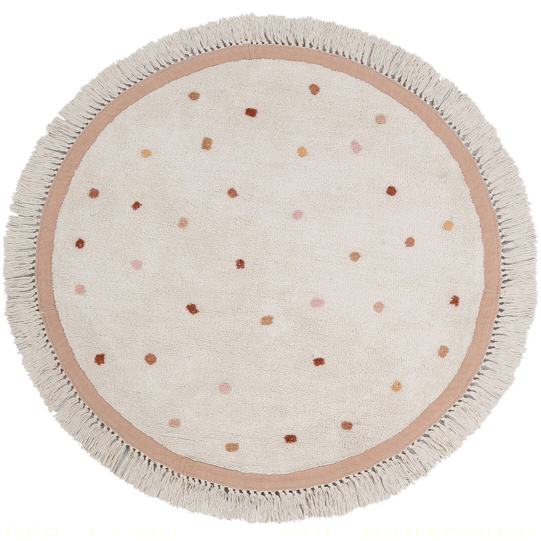 tapis petit vloerkleed valerie - Ø 130 cm    | TC2077 | 0