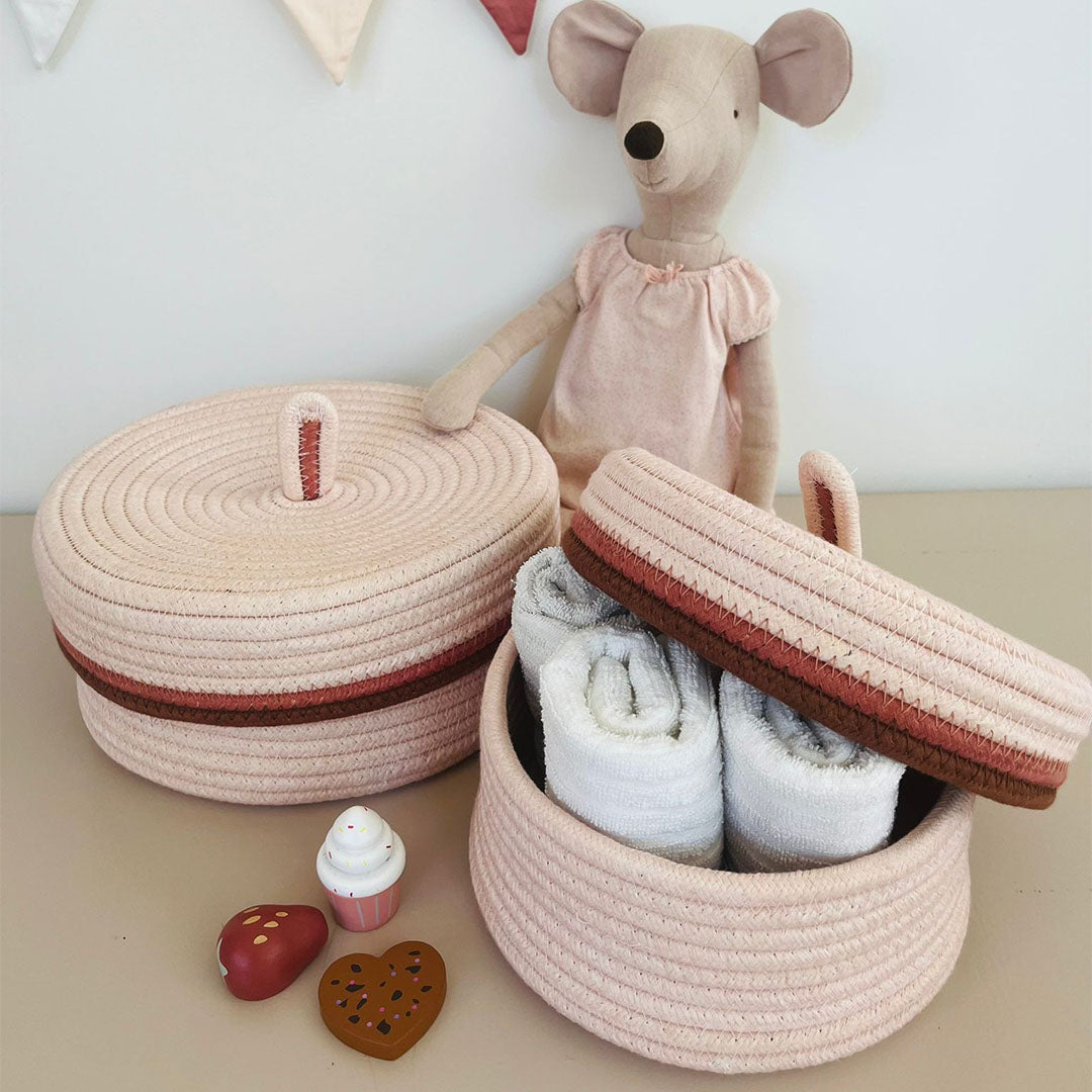 tapis petit opbergmanden amie - 2st | TC4025 | 1