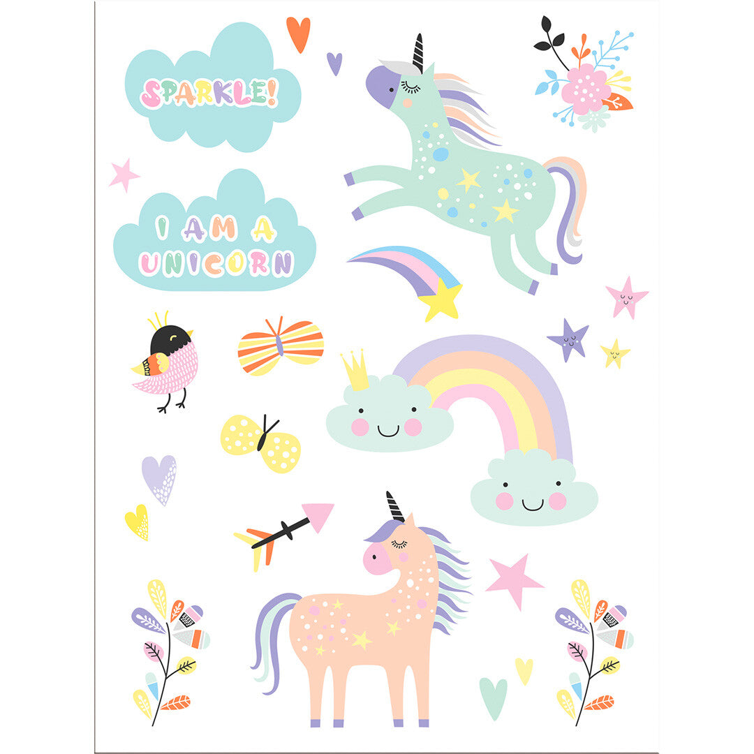 tattoos unicorns & rainbows | 68361 | 0