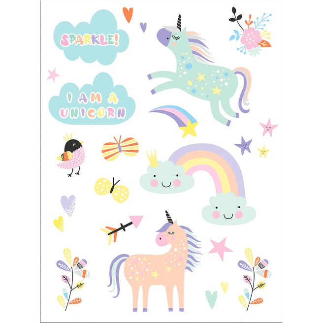 tattoos unicorns & rainbows | 68361 | 0