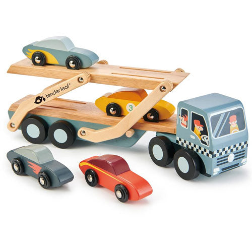 tender leaf toys autotransporteur raceauto's | 4608346 | 0
