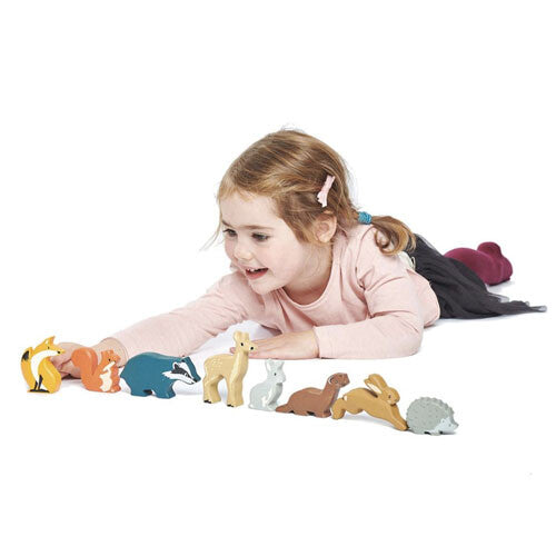 tender leaf toys bosdieren - 8st | 4608470 | 1