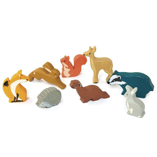tender leaf toys bosdieren - 8st | 4608470 | 3