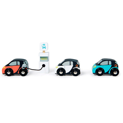 tender leaf toys elektrische auto's met laadpaal | 4608373 | 2
