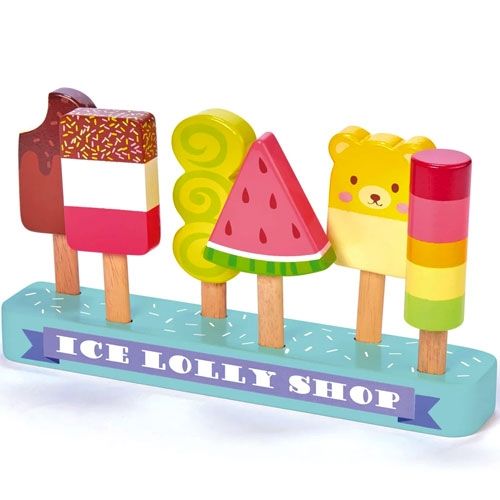 tender leaf toys ijswinkel met 6 ijsjes | 4608277 | 0