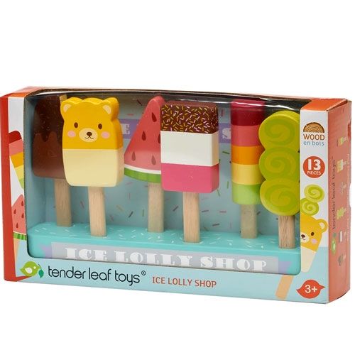 tender leaf toys ijswinkel met 6 ijsjes | 4608277 | 2