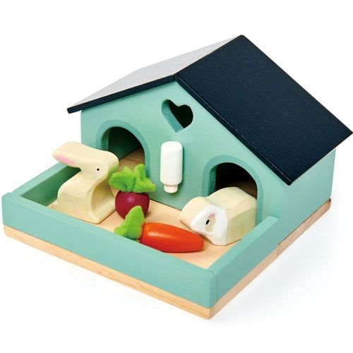 tender leaf toys poppenhuisdieren - knaagdieren (5st) | 4608163 | 0