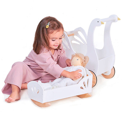 tender leaf toys poppenwieg met accessoires  | 4608106 | 1