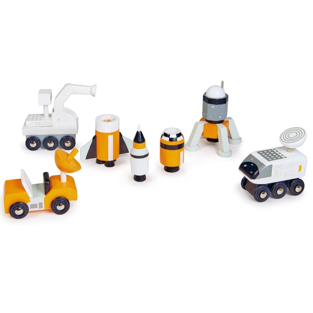 tender leaf toys ruimtevoertuigen - 5st | 4608661 | 2