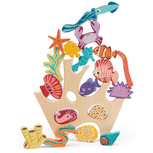 tender leaf toys stapelspeelgoed zeedieren | 4608410 | 4
