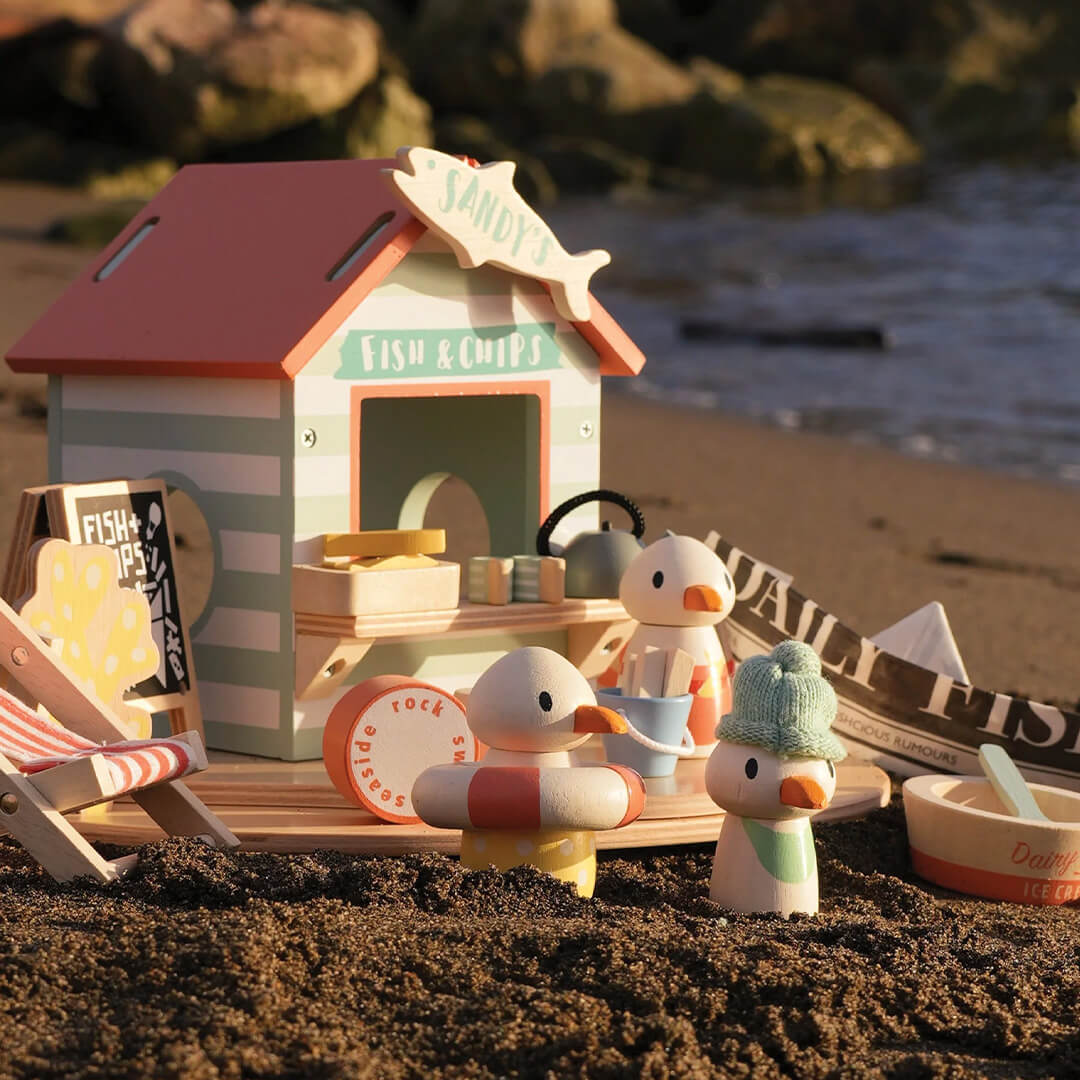 tender leaf toys strandpaviljoen - 26-delig | 4608379 | 1