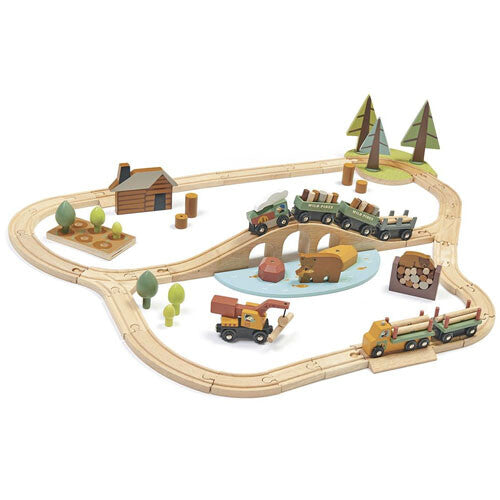 tender leaf toys treinbaan dennenbos | 4608702 | 0