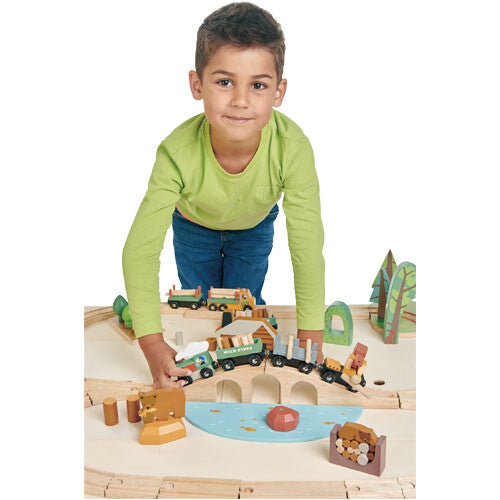tender leaf toys treinbaan dennenbos | 4608702 | 11