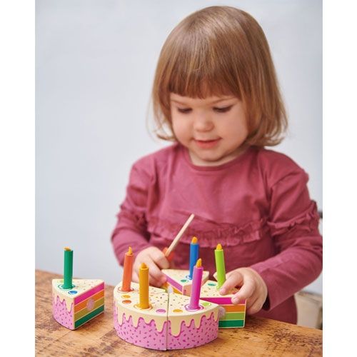 tender leaf toys verjaardagstaart regenboog | 4608282 | 2