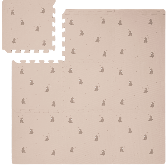 that's mine foam speelmat - bees and bears - 100x100 cm | 12673101430 | 0