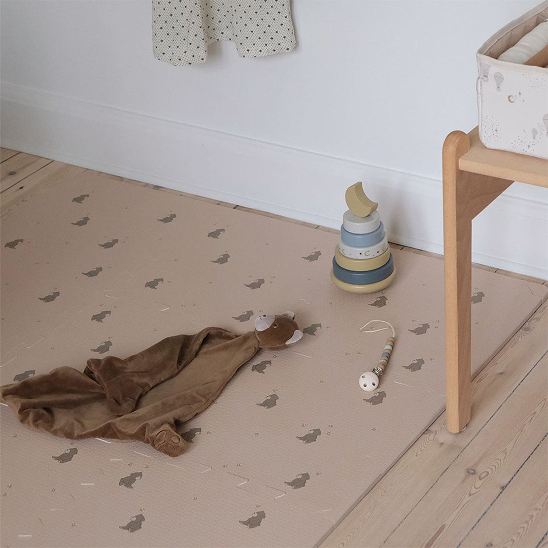 that's mine foam speelmat - bees and bears - 100x100 cm | 12673101430 | 1