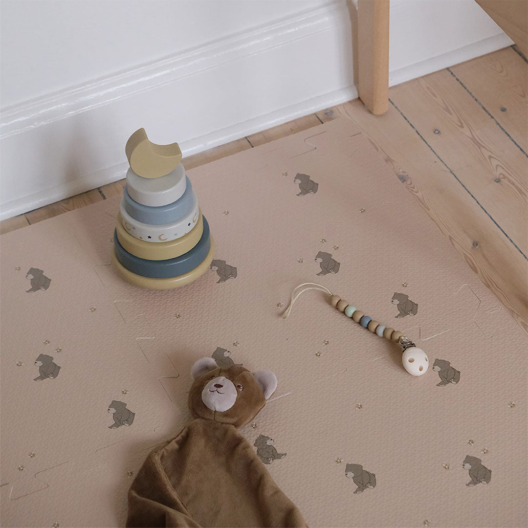 that's mine foam speelmat - bees and bears - 100x100 cm | 12673101430 | 2