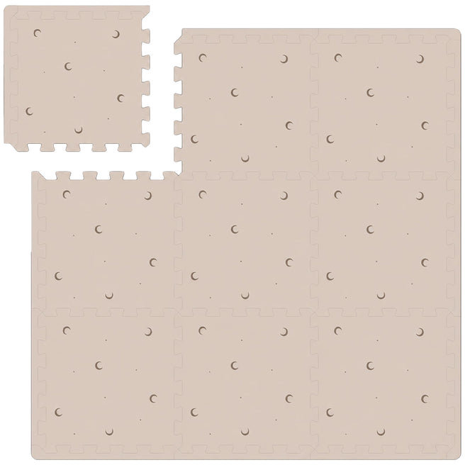 that's mine foam speelmat - alva - calm moon soft brown - 100x100 cm | THMI28503194530 | 