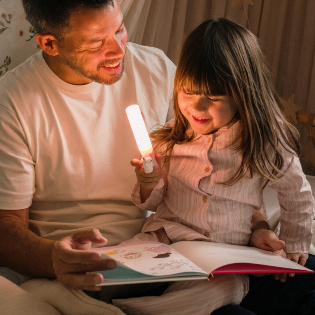 the zoofamily 3-in-1 kinderlamp zoo light - eenhoorn | TZFZL1U | 1