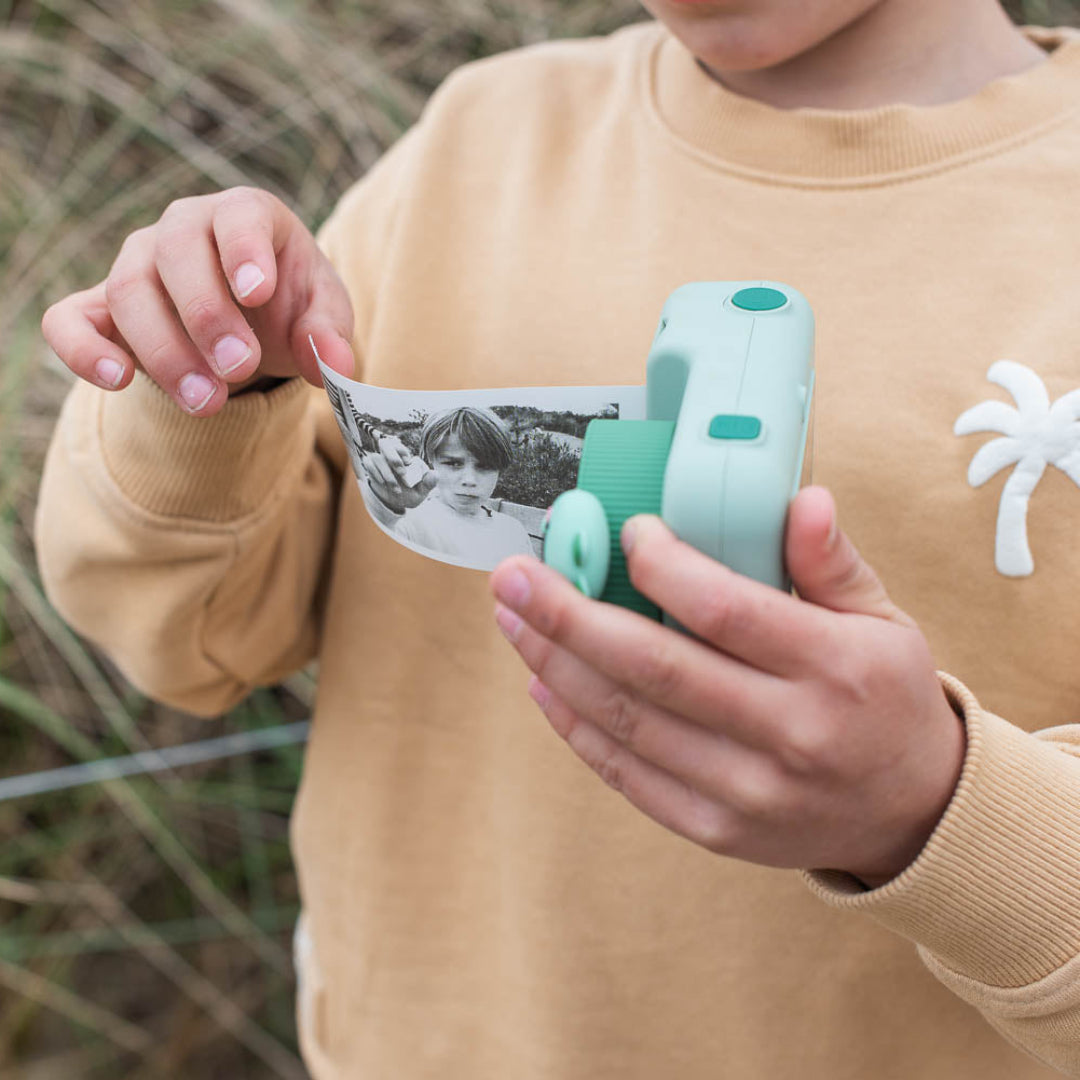 the zoofamily kindercamera met thermische printer zoo print - dino | TZFP2dinogreen | 1
