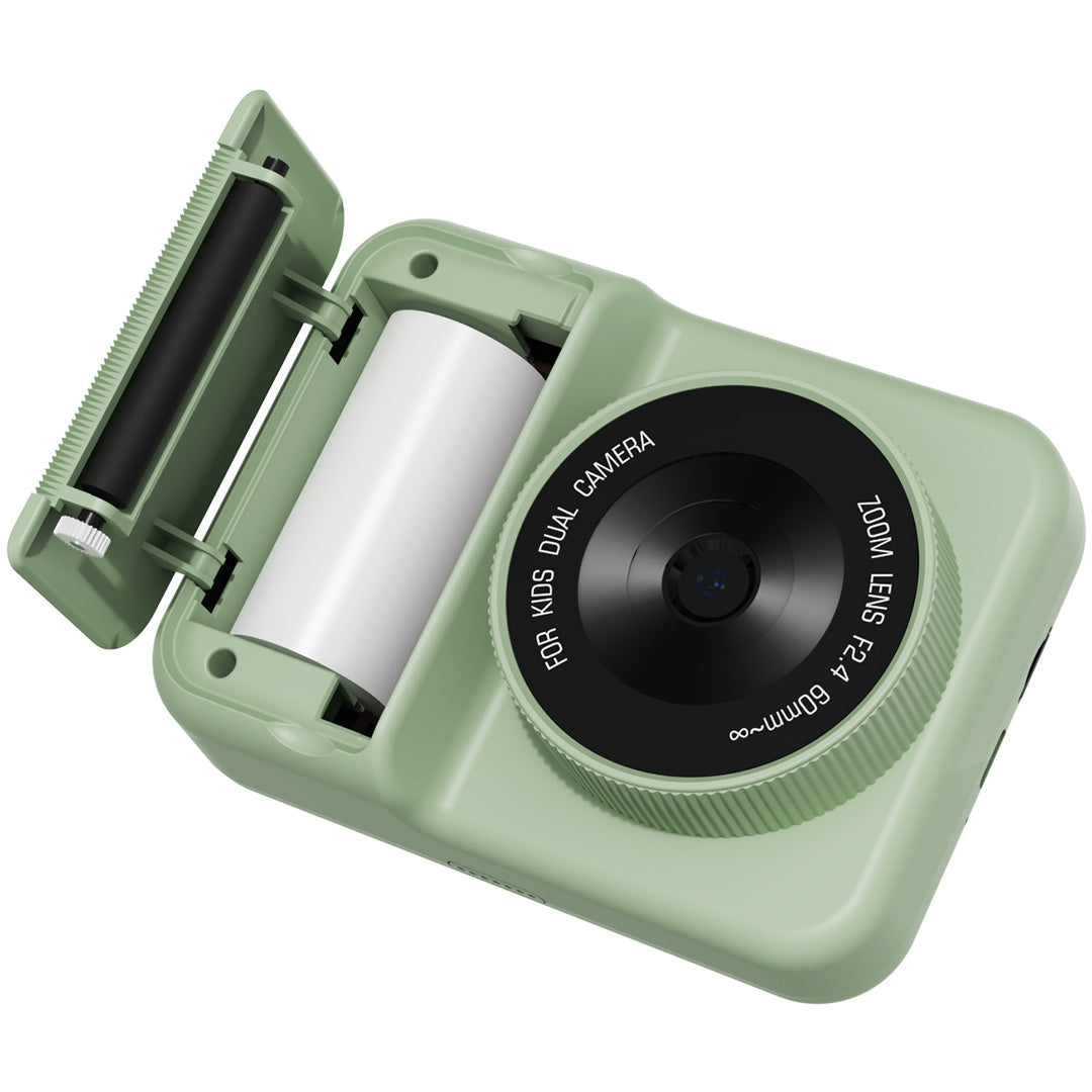 the zoofamily kindercamera met thermische printer zoo print - dino | TZFP2dinogreen | 4