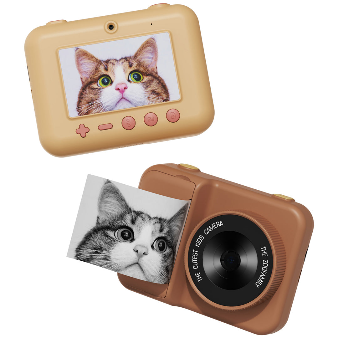 the zoofamily kindercamera met thermische printer zoo print - eenhoorn | TZFP2unicorn | 3