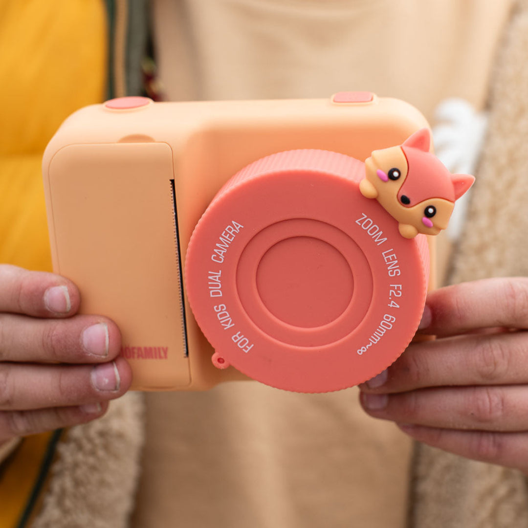 the zoofamily kindercamera met thermische printer zoo print - vos | TZFP2fox | 2