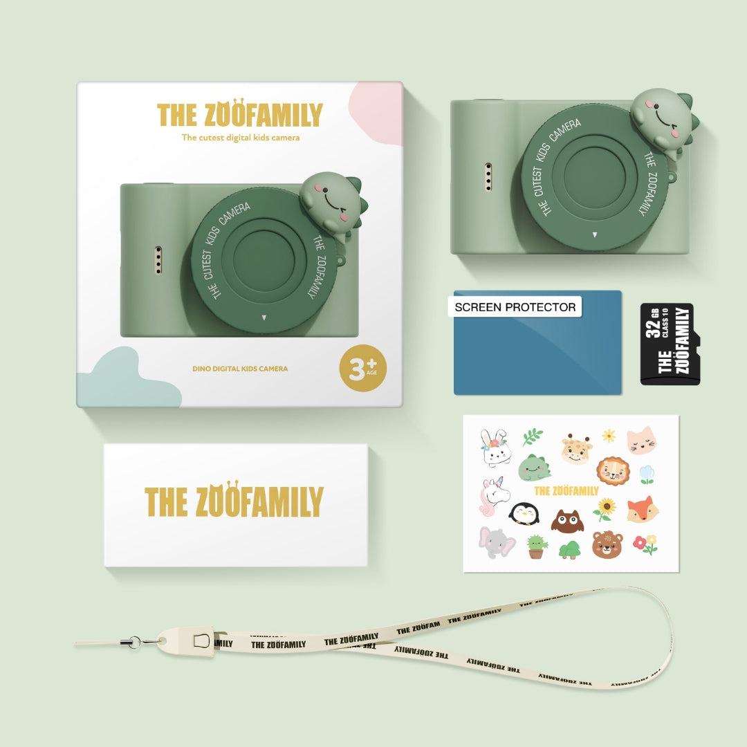 the zoofamily kindercamera urban zoo - dinosaurus | C5dinogreen | 8