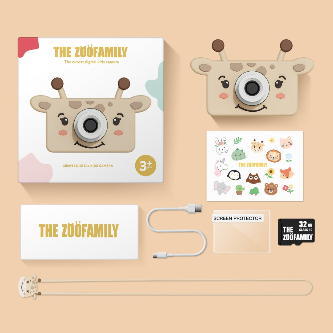 the zoofamily kindercamera zoo friends - giraf | TZFC1ngiraffe | 7