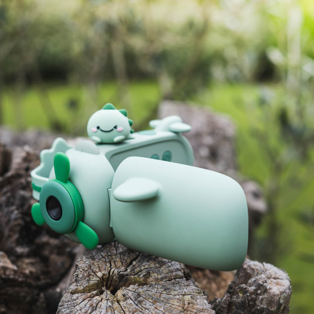 the zoofamily kindervideocamera zoo video - dino | TZFV1dinogreen | 2