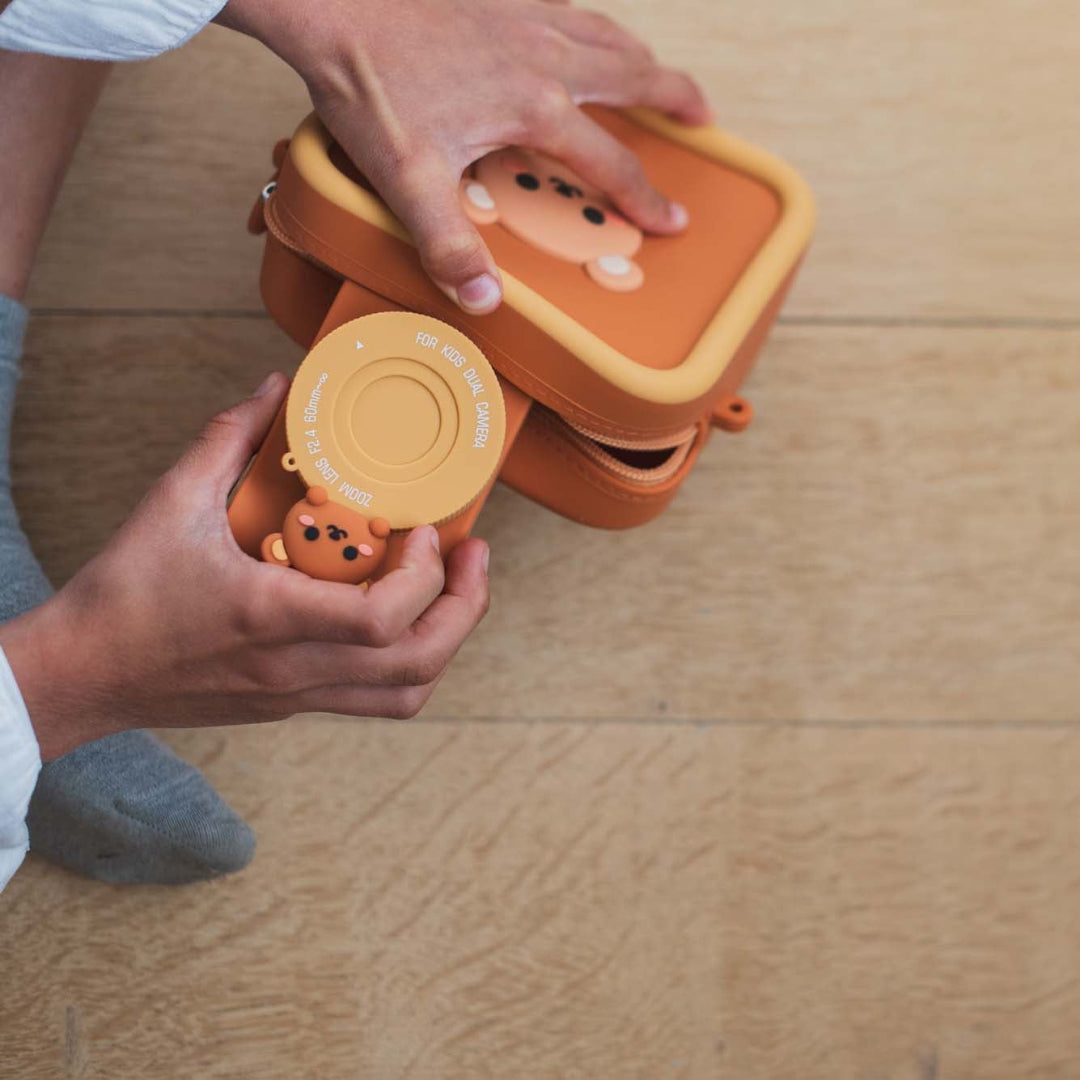 the zoofamily siliconen kindertas - beer | TZFB3bear | 2