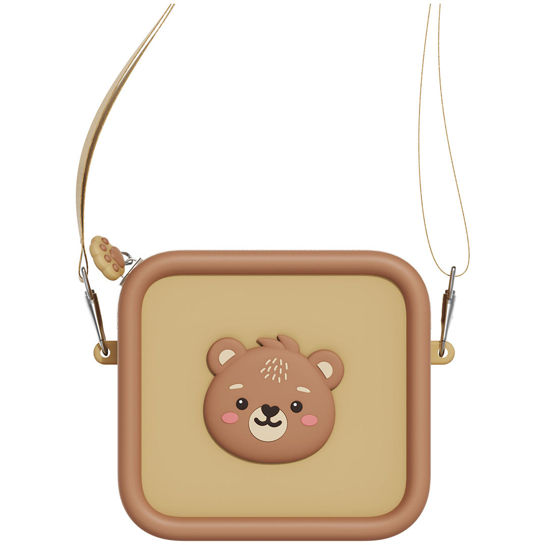 the zoofamily siliconen kindertas - beer | TZFB3bear | 3