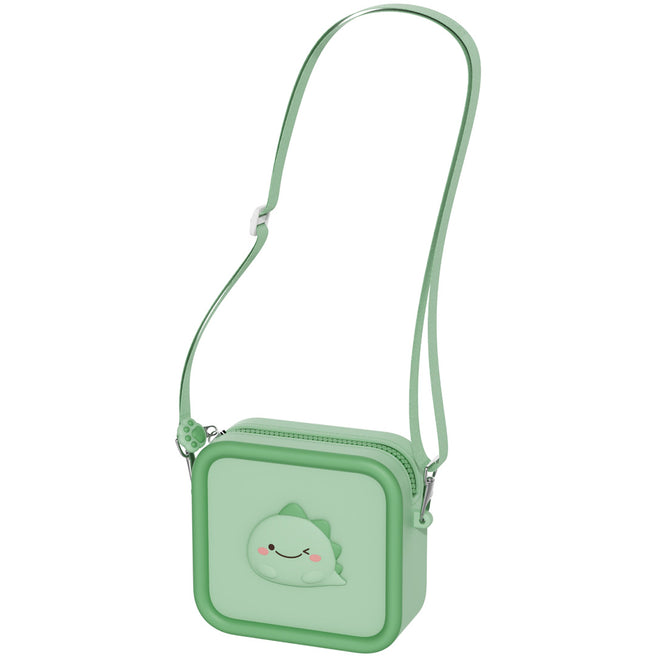 the zoofamily siliconen kindertas - dino | TZFB3dinogreen | 0