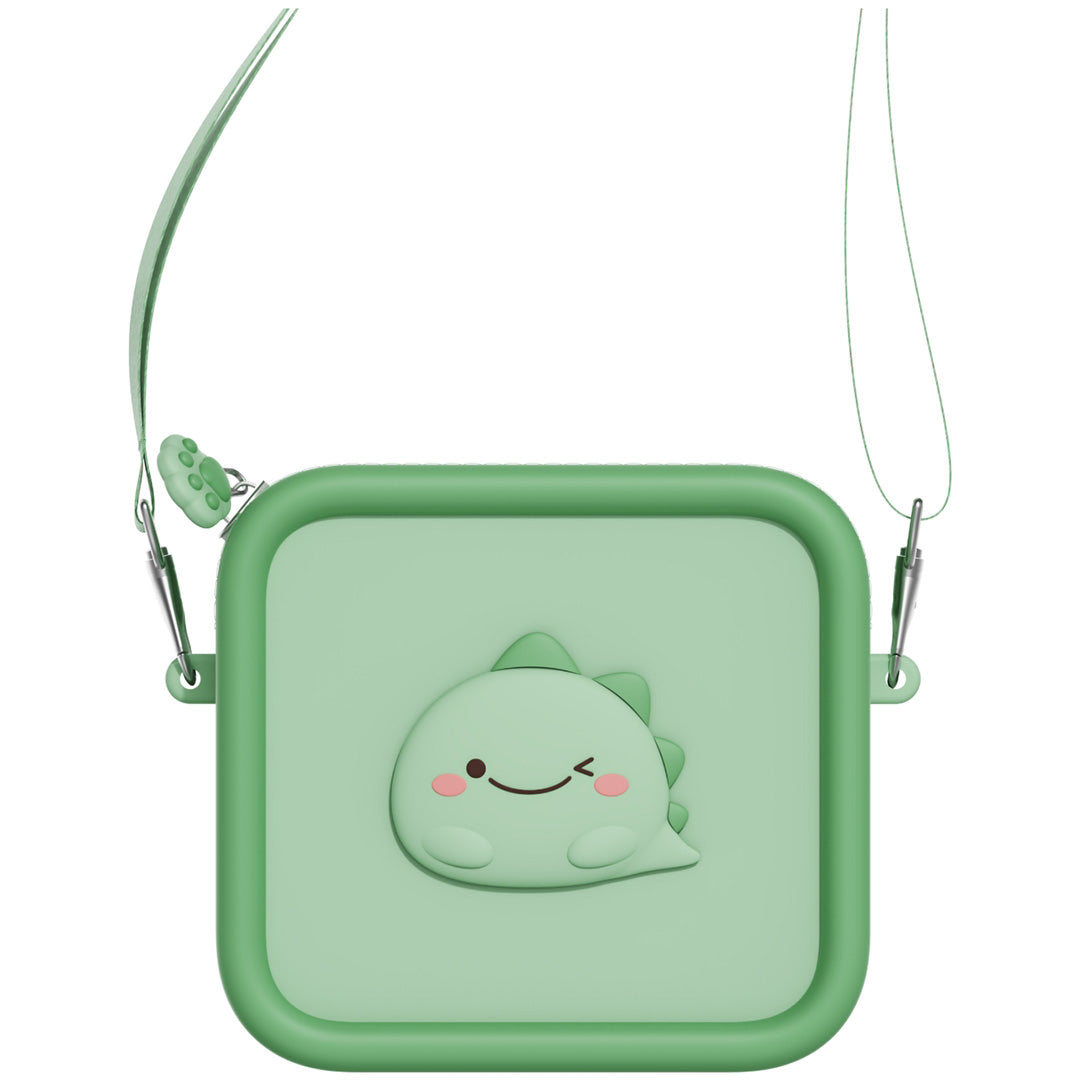 the zoofamily siliconen kindertas - dino | TZFB3dinogreen | 3