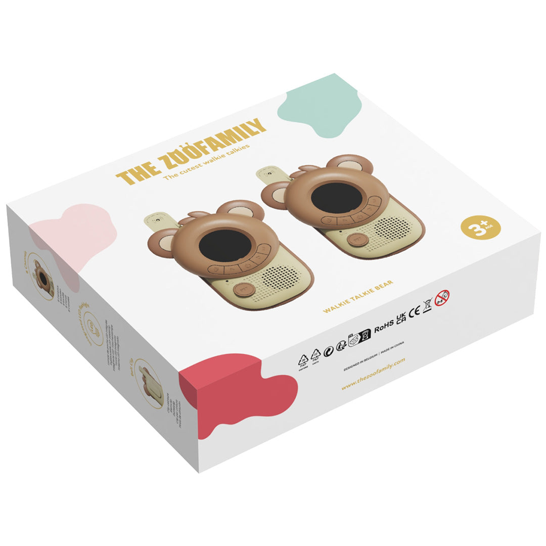 the zoofamily walkie talkie zoo - beer - 2st | ZFK22-B | 4