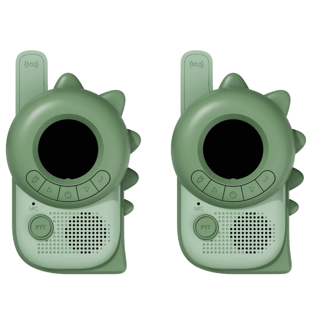 the zoofamily walkie talkie zoo - dino - groen - 2st | ZFK22-DG | 0