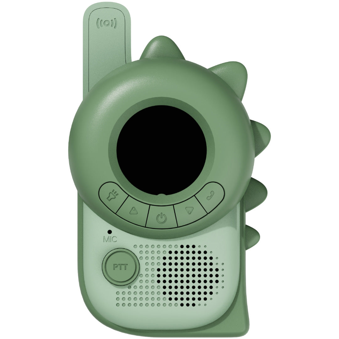 the zoofamily walkie talkie zoo - dino - groen en roze - 2st | ZFK22-DPG | 4