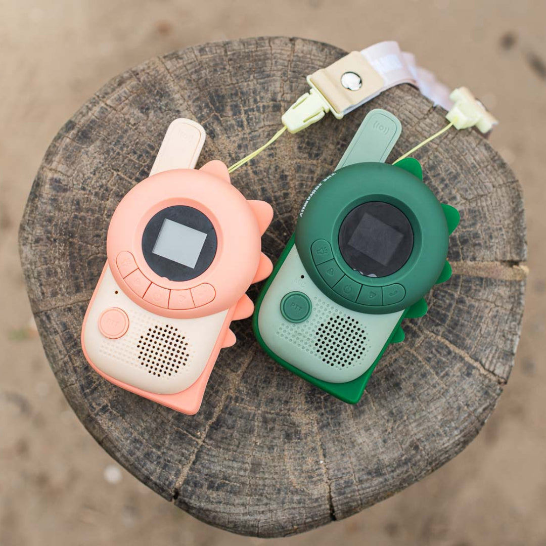 the zoofamily walkie talkie zoo - dino - roze - 2st | ZFK22-DP | 5