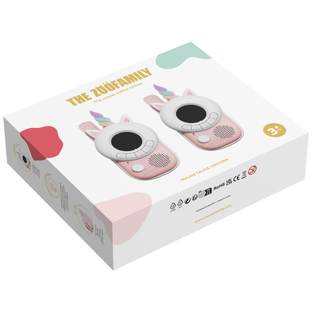 the zoofamily walkie talkie zoo - eenhoorn - 2st | ZFK22-U | 5