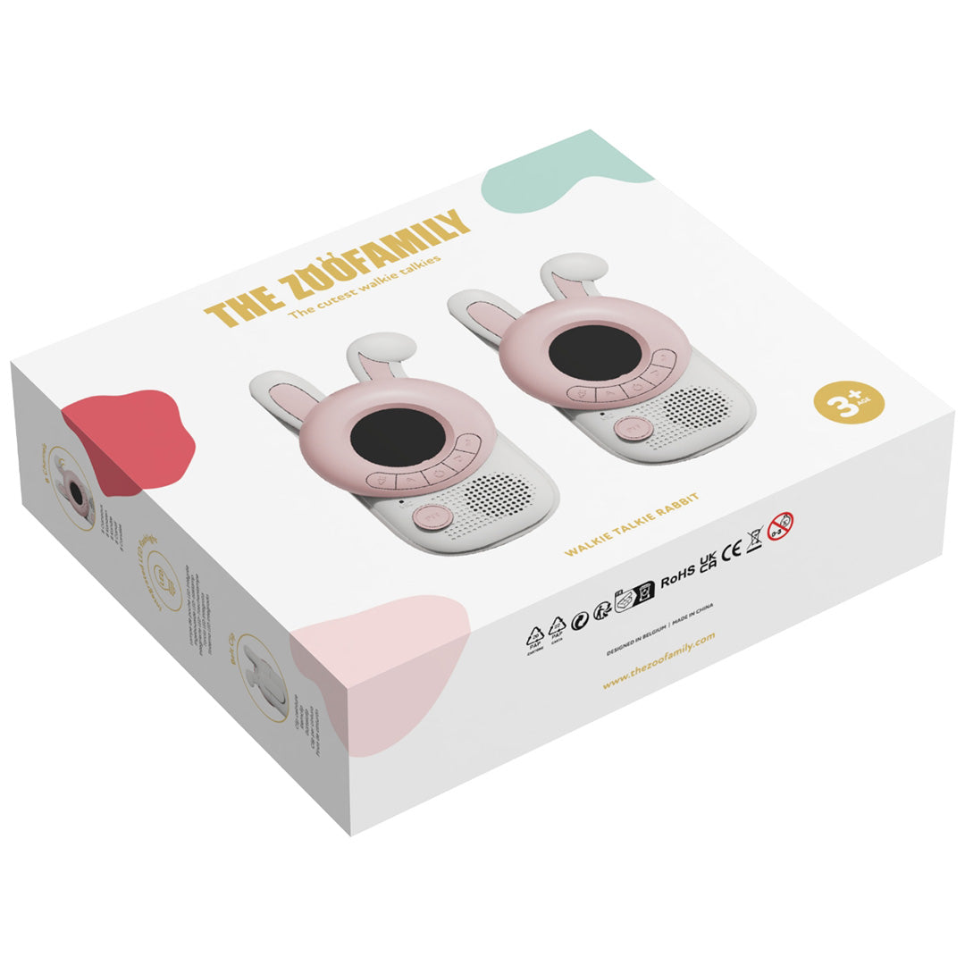 the zoofamily walkie talkie zoo - konijn - 2st | ZFK22-R| 4